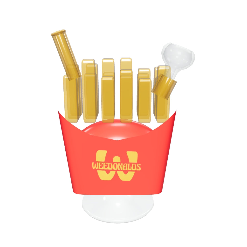 HEMPER Weedonald's French Fry Bong – einzeln nach Produktfotos überarbeitetes 3D-Modell
