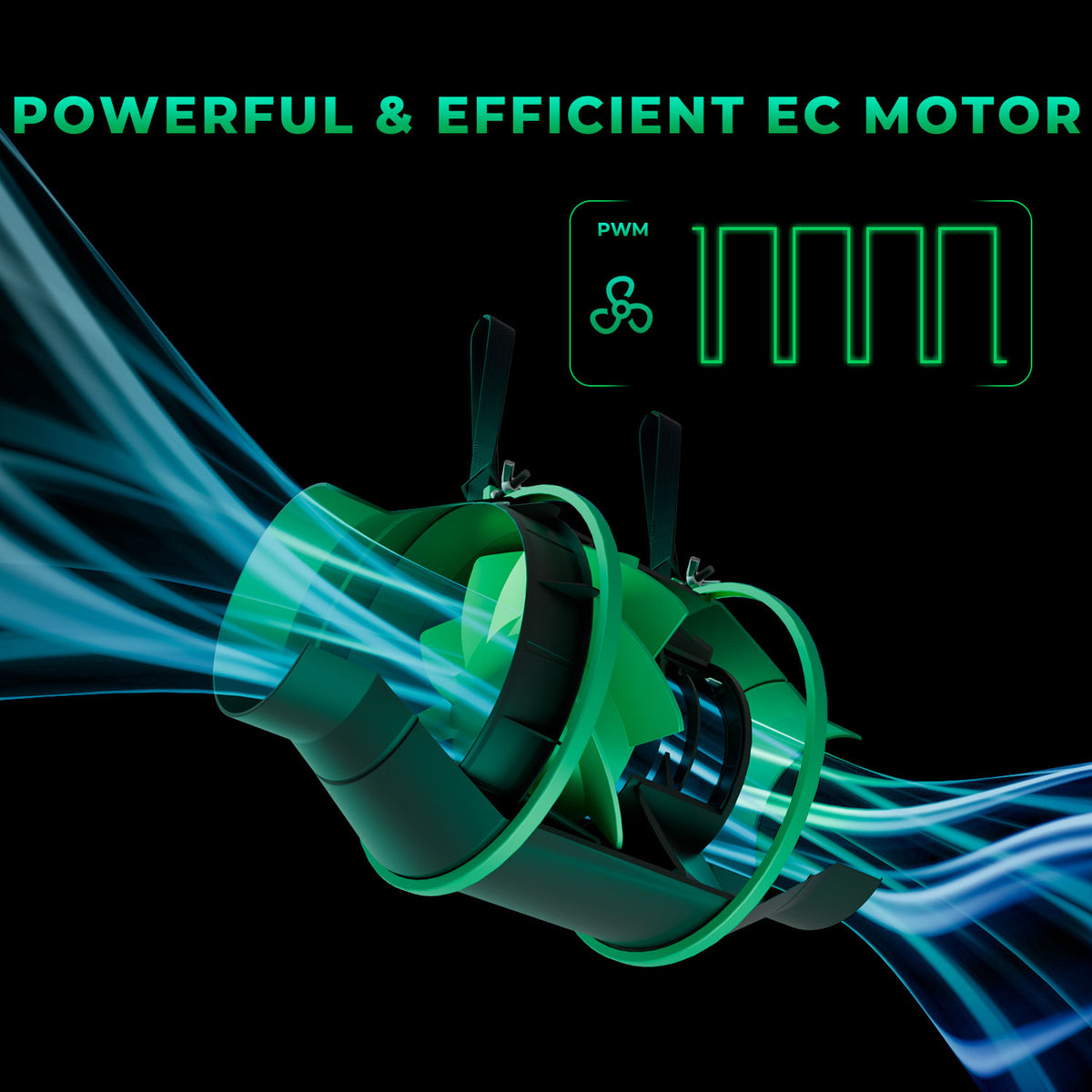 Mars Hydro TSW2000 – EC-Motor des Lüfters
