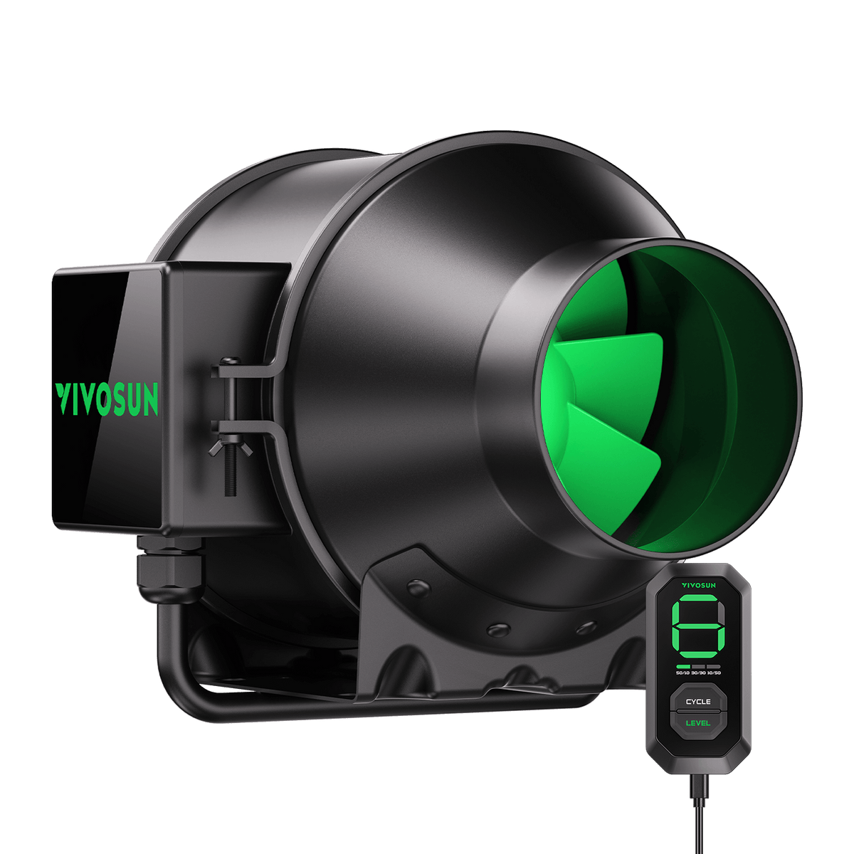 VIVOSUN AeroZesh G4 Rohrventilator 10 cm mit E12 – Galerie 10