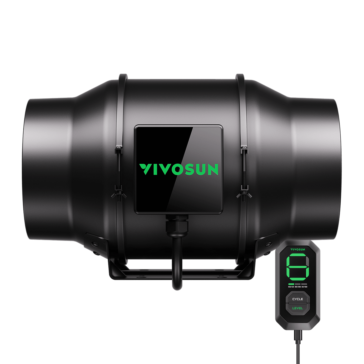 VIVOSUN AeroZesh G6 Rohrventilator 15 cm mit E12 – Galerie 1
