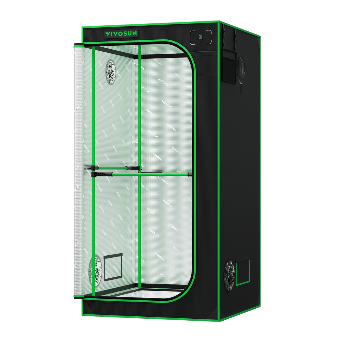 VIVOSUN P336 Growbox 90×90×180 cm – Galerie 9