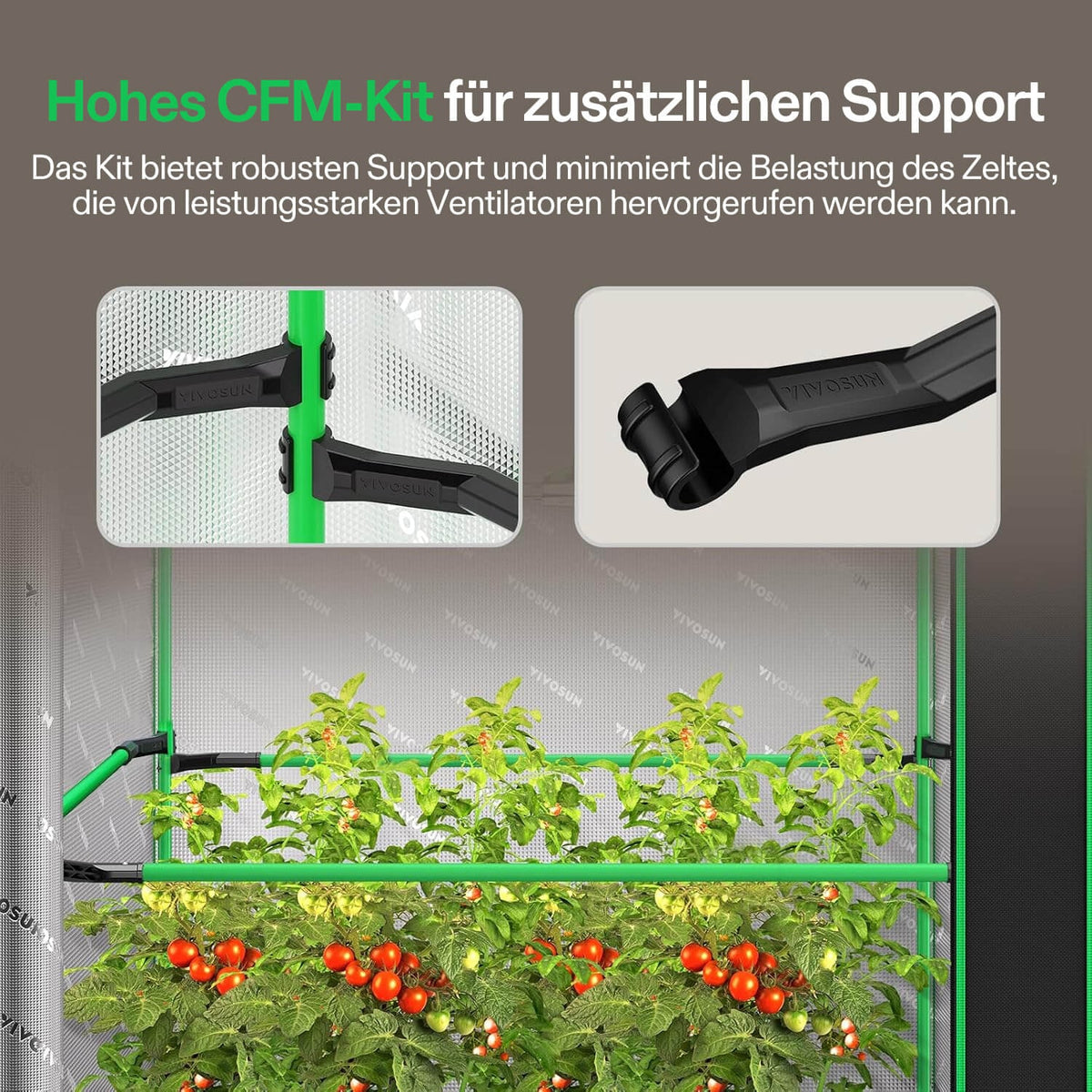 VIVOSUN P448 Growbox 120×120×200 cm – Galerie 4