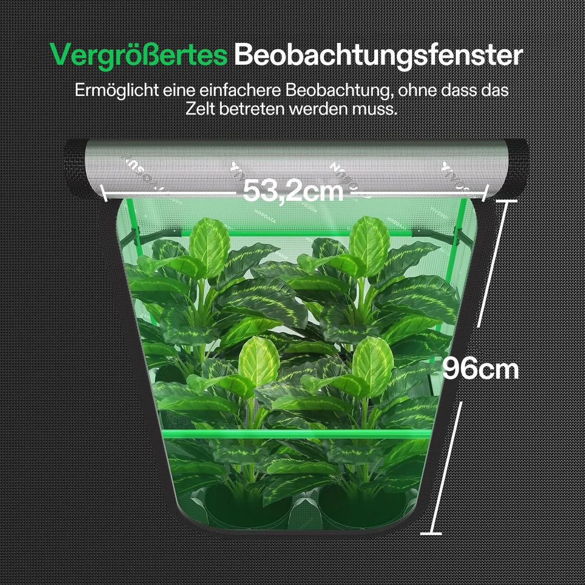 VIVOSUN P448 Growbox 120×120×200 cm – Galerie 6